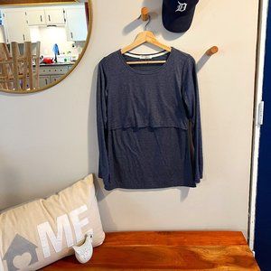 Maternity Nursing Tops Comfy Long Sleeve T-Shirt